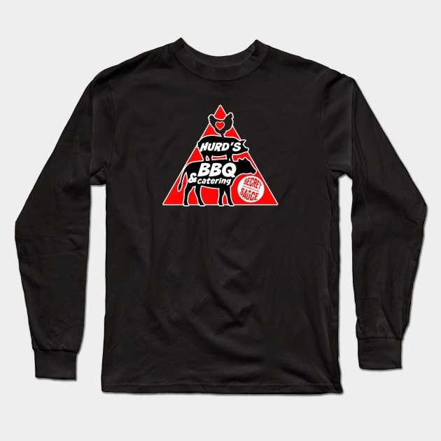 Hurd's BBQ Long Sleeve T-Shirt by David Hurd Designs